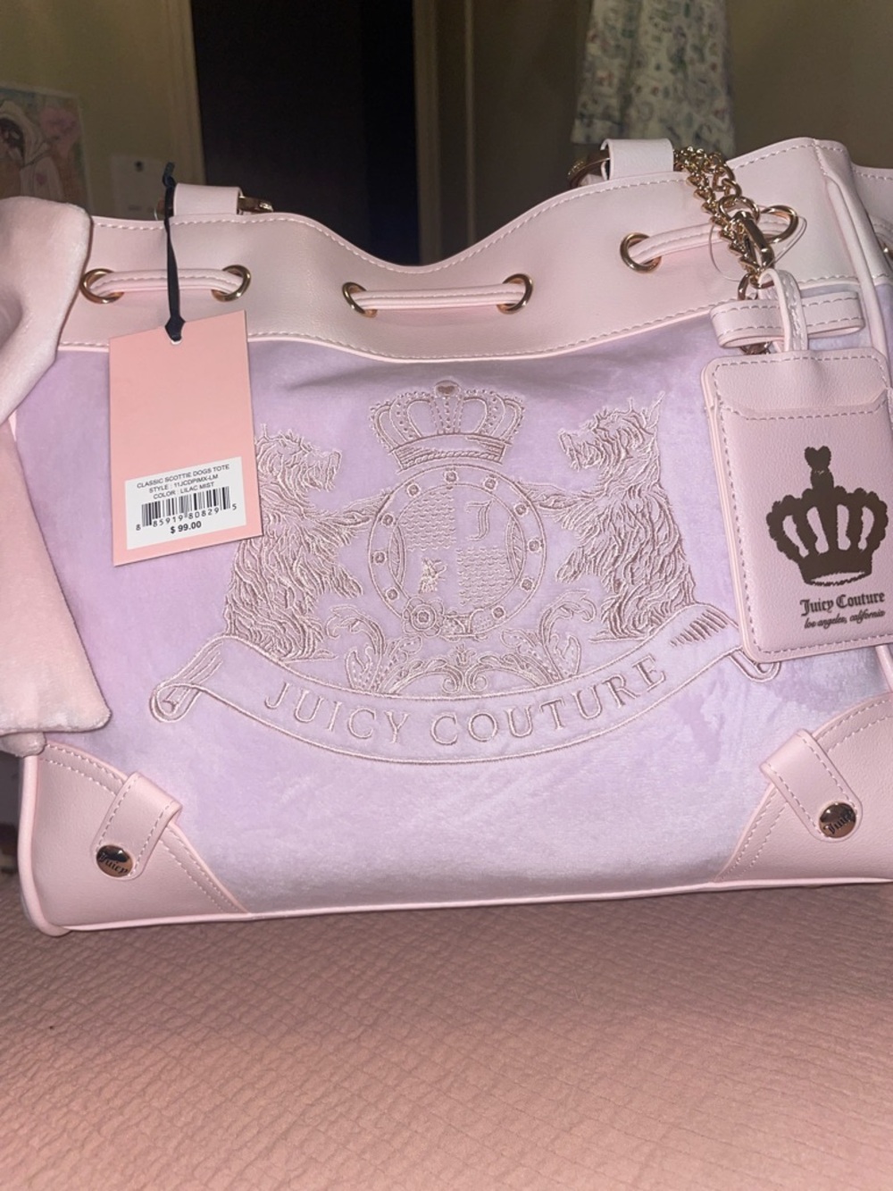 Classic Scottie Dogs Tote by Juicy Couture 💋